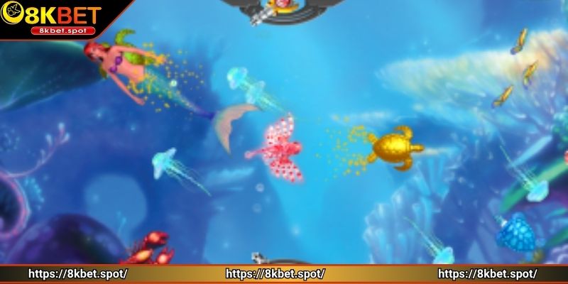 Bắn cá 8KBET là danh mục game đầy hấp dẫn và kịch tính