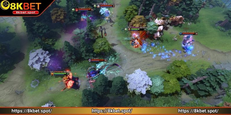 Tựa game Dota 2 đầy tính chiến thuật và phối hợp